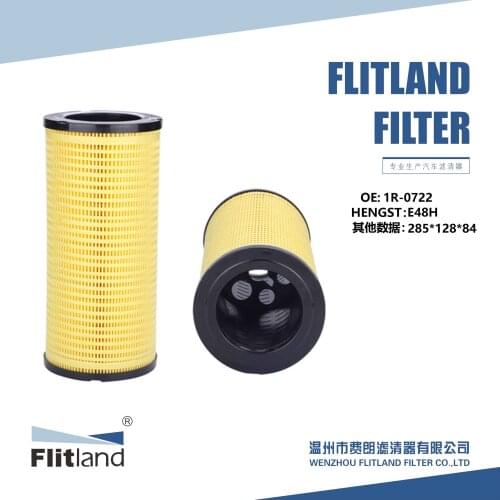 Manufacturer Direct Selling Engine Oil Filter OEM 1R-0722 1R0722 HD1383 E48H use for CAT FL-J285