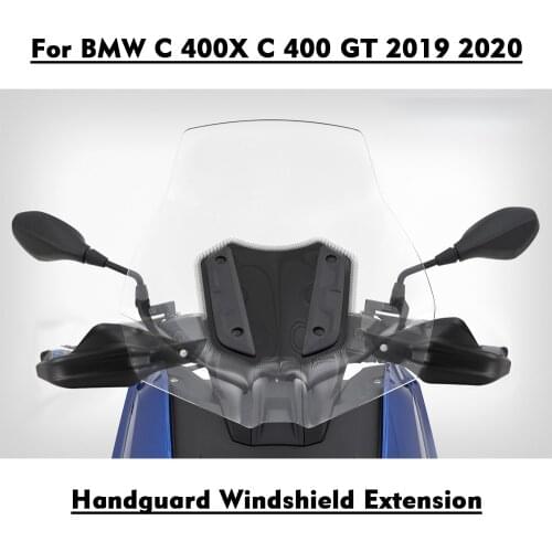 Motorcycle accessories Handguard Windshield Extension kit For BMW C 400X C 400GT c400x c 400gt 2019 2020