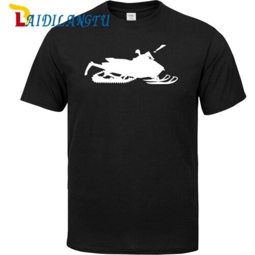 Mens t shirts fashion 2018 Snowmobile Braaap! Fashion T-Shirt Men High Quality Cotton O-Neck Short Sleeve T Shirts Male Top Tees
