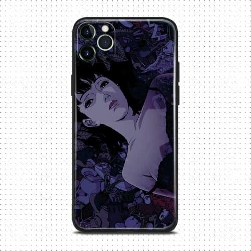 Blue perfect anime Kirigoe Mima For iPhone se 6 6s 7 8 plus x xr xs 11 pro max soft silicone phone case cover shell