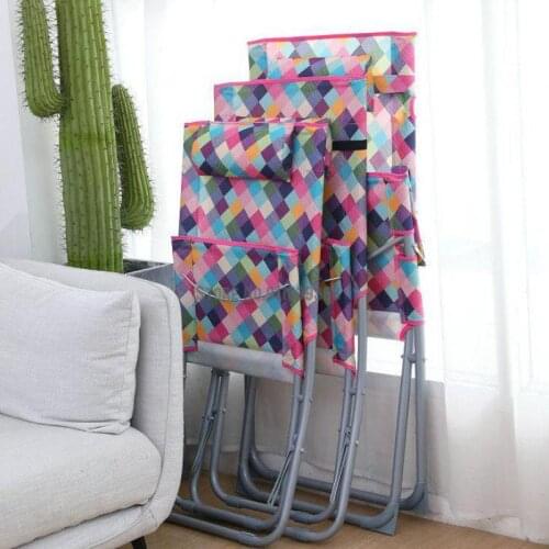 Small recliner, easy to fold for lunch break, simple and comfortable, home folding chair, balcony lounge chair, office nap chair