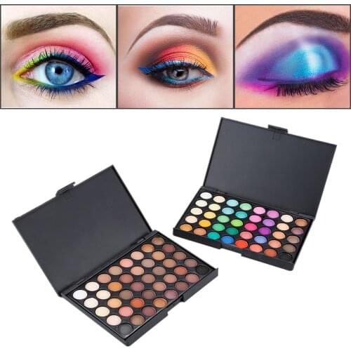 New Fashion Shimmer Matte Eye Shadow Palette Makeup Palette Natural Make Up Cosmetics Set Nudes Palette Pigment Eye Shadow