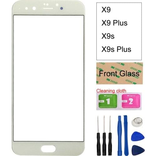 For Vivo X9S Plus Front Glass Panel For VIVO X9 Plus (No Touch Screen) Outer Glass Cover Repair Assembly Parts