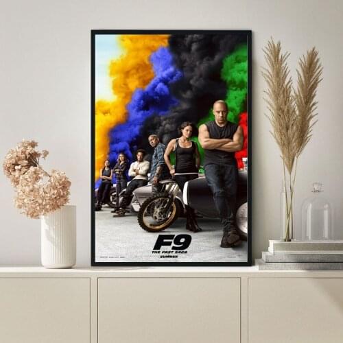 The Fast and the Furious Movie Poster Wall Painting Home Decoration (No Frame)