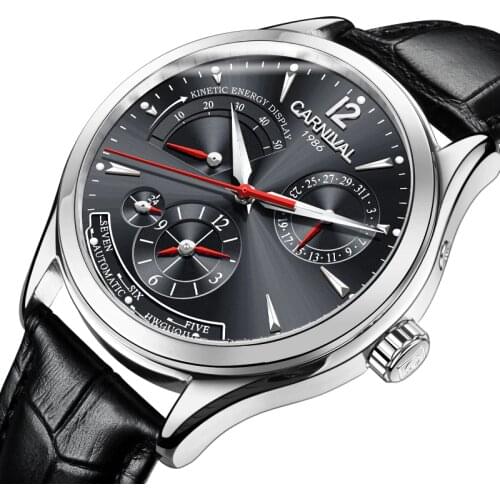 Relogio masculino Carniva Brand Luxury Watch Men Sapphire reloj hombre Luminous Waterproof Automatic Mechanical Watches Men 3