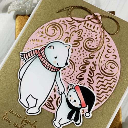 Merry Christmas decoration waterdrop lantern shape Metal Hot Foil Plate for DIY Scrapbooking Letterpress Embossing Cards Crafts