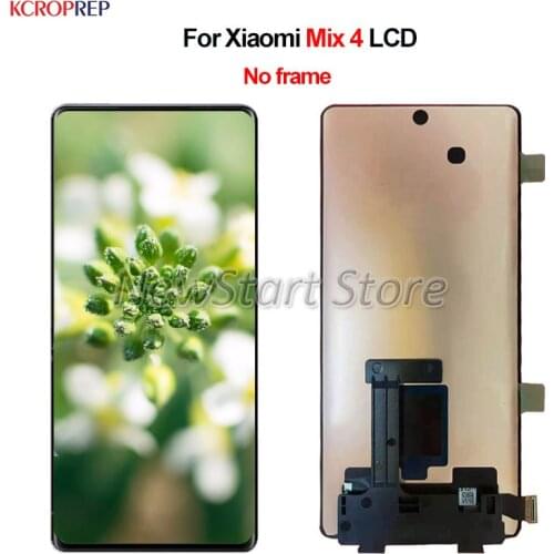 AMOLED For Xiaomi Mix 4 LCD Display Touch Panel Screen Digitizer Assembly 6.67" For Mi Mix 4 LCD Replacement Accessory 100% Test