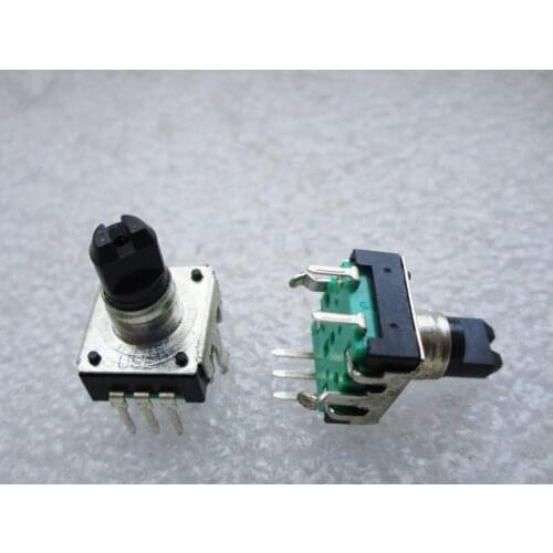 12pcs 24 Rotary Encoder 5 Foot Audio Digital Potentiometer with Switch