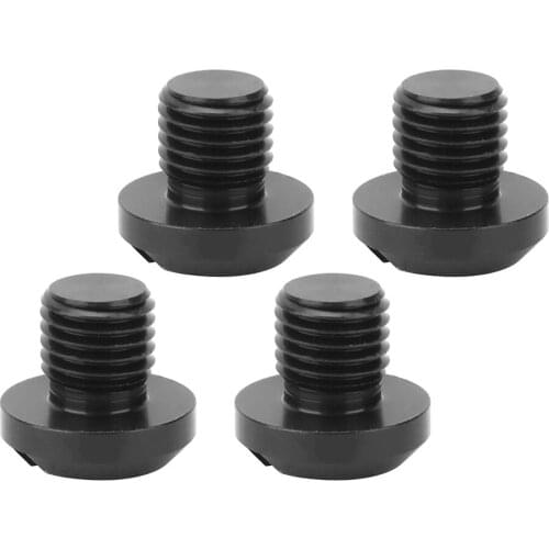 2 Pair Of M10x1.25 Aluminum Rearview Side Mirror Hole Plugs Screw Fits For Ducati Hypermotard