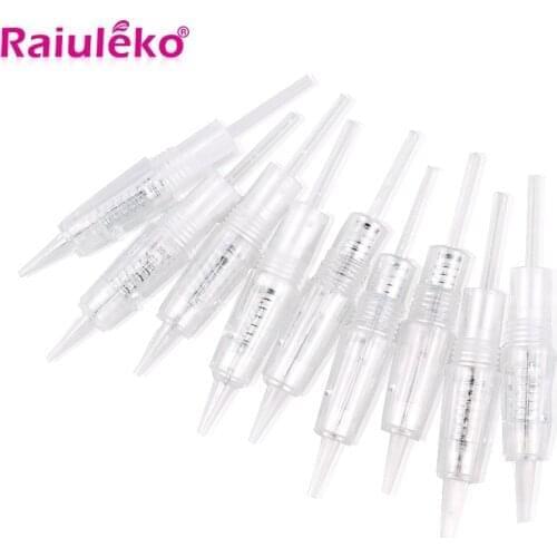 Tattoo Needle 50/100pcs R1/R1 Blunt/R2/R3/R5/R7/F3/F5/F7 Disposable Sterilized Permanent Makeup Cartridge Needles Eyebrow Lip