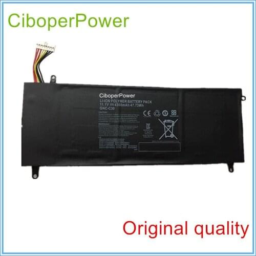 Original 11.1V 4300mAh 47.73Wh Laptop Battery GNC-C30 for U2442 U24F P34G V2 High Quality