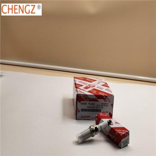Free shipping Pack of 10pcs DENSO (3297) SPARK PLUGS SK20HR11 90919-01191 for-LEXUS 90919-01191,and for-TOYOTA 90048-51185