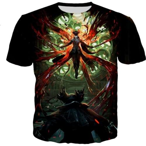 Bloodborne Lady Maria Men/women New Fashion Cool 3D Printed T-shirts Casual Style Tshirt Streetwear Tops