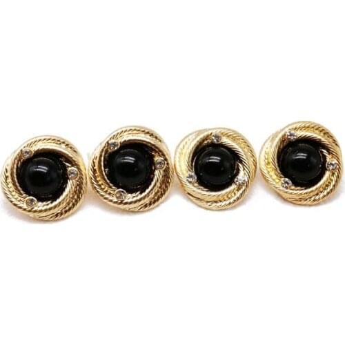 Black Earring Knot Personality For Women Girls