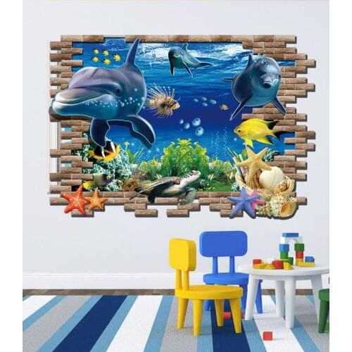 DIY Wall Stickers PVC large wall sticker; Pink girl butterfly bedroom wall stickers home decor removable background wallpaper