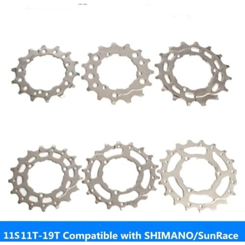 Cassette flywheel para bicicleta de montaña, alta calidad, 11S, 11T-25T, gama completa de piezas de reparación del volante, comp