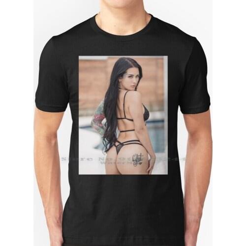 Katrina Jade T Shirt 100% Pure Cotton Katrina Jade Tattoo Ink Booty Teen Brunette Ass Bigass Babe Anal