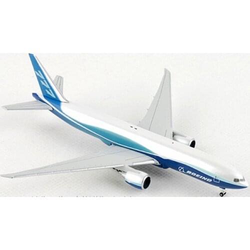 Diecast 1/500 collectible B777F Cargo airlines airplane with landing gear wheels model toy aircraft alloy
