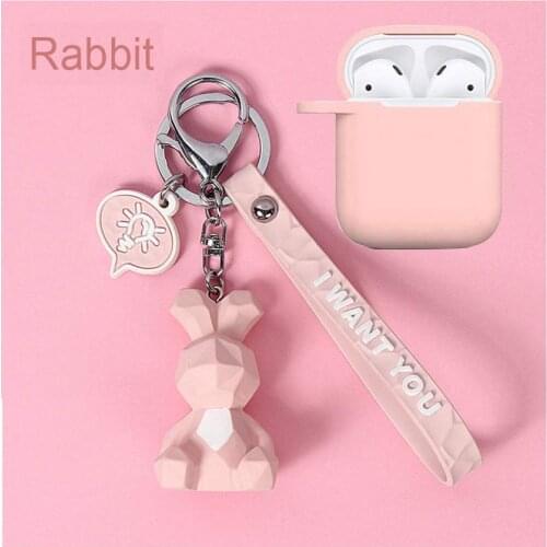 Cat panda rabbit dinosaur Keychain Animal Couple Lovely Keychain Car Keyring Gift For Girl Women man Animal Shape Keychain