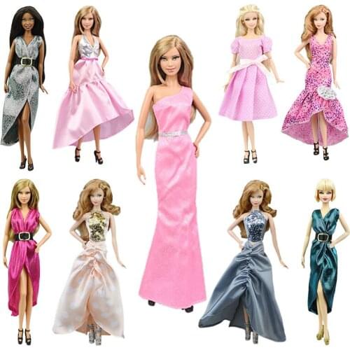 Doll 10 Styles Barbies Fashion Wedding Formal Dress Casual Wear Handmade For Russian DIY Birthday Girls Baby Doll Toy Gifts