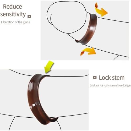 Reusable Male Cock Sleeve 3pcs Cock Ring For Men Time Delay Ejaculation Penis Ring 28/30/35mm Cock Penis Ring Sex Toys For Men