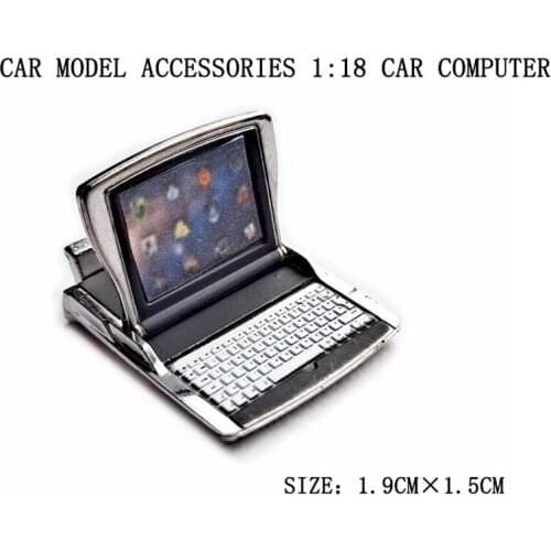 Computer Model 1:18 Scale On-board computer Model Scene Display ABS Plastic Accessories Models Toys For Collection