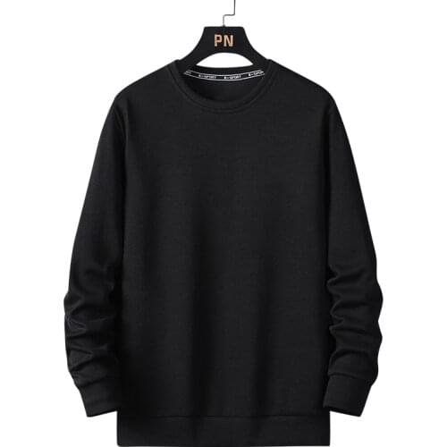 Male Solid Color Oversized Mens Casual Pullovers Big Size 10xl 9xl 8xl 7xl 6xl 5xl For 180kg Hoodies Men Streetwear Sweatshirts