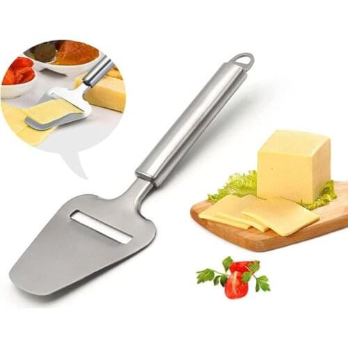 Stainless Steel Cheese Slicer Soft Grip Handle Easy Slicing of Soft or Hard Block Cheese Kitchen Tools