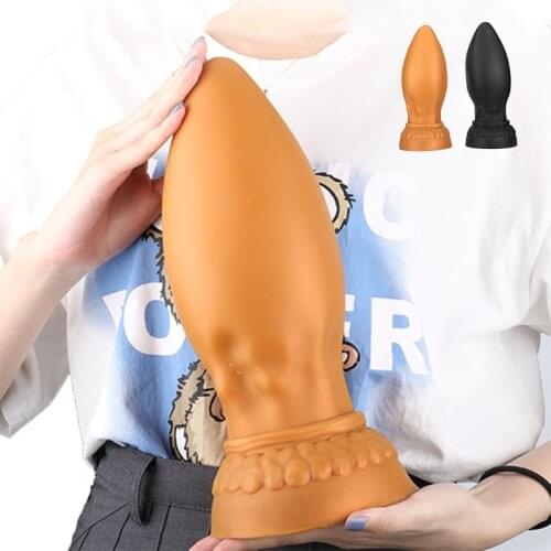 New Anal Sex Toy Huge Butt Plug Prostate Massage Silicon Anal Plugs Dilator G spot Stimulator Sex Toys for Men Women Masturbato