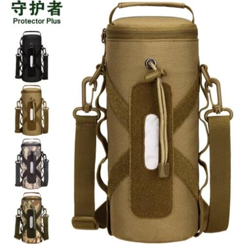 NEW Military Molle EDC Pouch Protector Plus A023 Outdoor Sports Bag Camouflage Nylon Tactical Belt Pouch 1000ml Kettle Pack