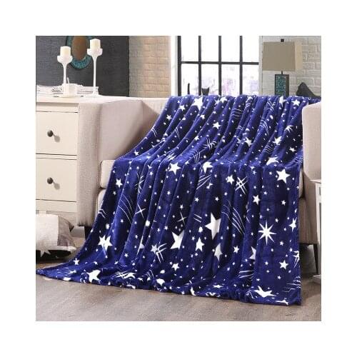 New Plaids Manta Super Soft Colorful Stars Coral Fleece Blanket Throw blankets Bed Cover for Double Bed