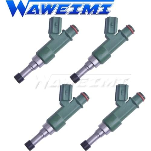 WAWEIMI 4x Brand New Fuel Injector Nozzle Valve OE 23209-79186 For TOYOTA HIACE COASTER LAND CRUISER PRADO 2320979186