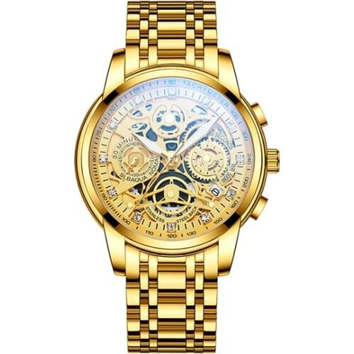 NEKTON 8202 New Men Casual Fashion QuartzLuminous Watch Waterproof Stainless Steel Men Wristwatches