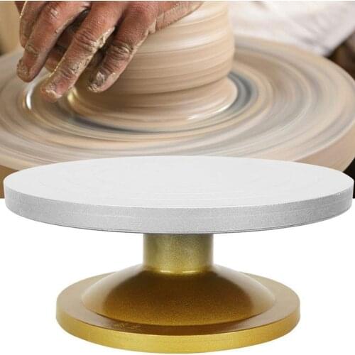 Hot Metal Machine Pottery Wheel Rotating Table Turntable Clay Modeling Sculpture for Ceramic Work Ceramics