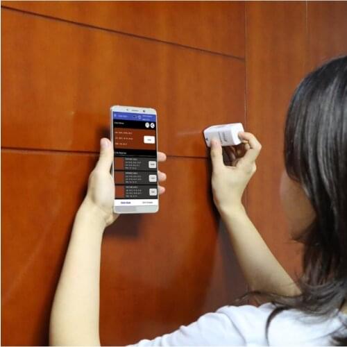 APP Portable Digital Colorimeter Color Difference Meter Color Analyzer 8mm LS170