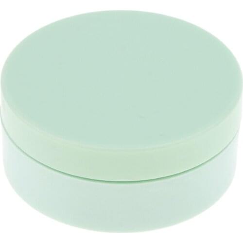 Empty Refillable Cosmetic Jar Pot Loose Face Powder Sifter Case Box Case