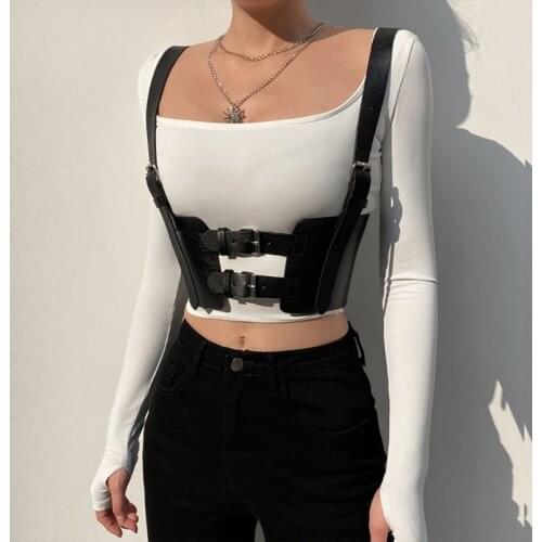 Strap waist seal Strap Slim Girdle PU Leather Cinch Belt Underbust Corset Popular Waist Ornament Woman Girl female