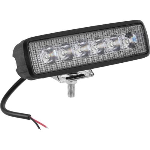 LED Work Lamp Work Light DC12V 6LED Work Light 4000lm 6500K-7500K High Brightness IP67 Shockproof Waterproof Car Accessories