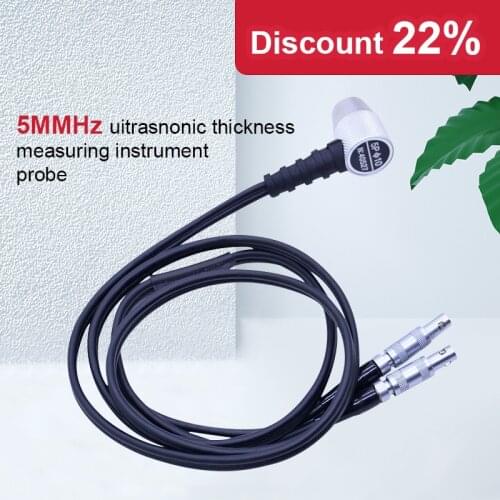 OUTEST 5MHz ultrasonic thickness measuring instrument probe Ultrasonic sensor probe GM100 thickness measuring instrument probe