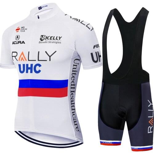 2020 UHC Cycling team jersey Bike shorts suit Quick Dry Bicycle ropa hombre verano summer Cycling Jersey 20D bike cycling wear