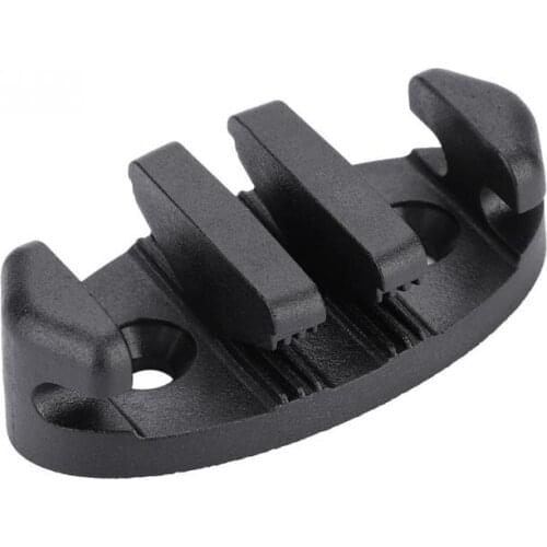 Kayak Anchor Trolley Cleat Black Zig Zag Anchor Cleat Canoe Deck Marine Fishing Boat Kayak Replacement Rowing Boats Accseeory