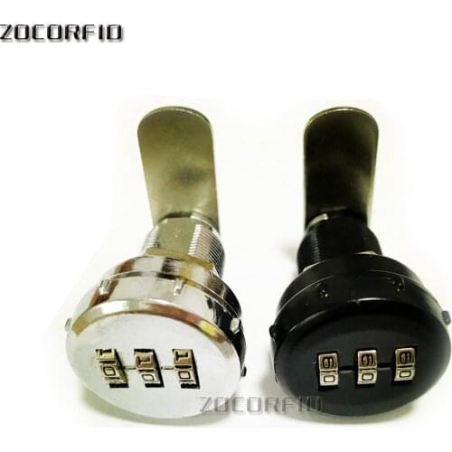 1000 set password Hardware Combination Cam Lock 3 Digit Security Lock for Drawer Cabinet Custom Code Password Locks