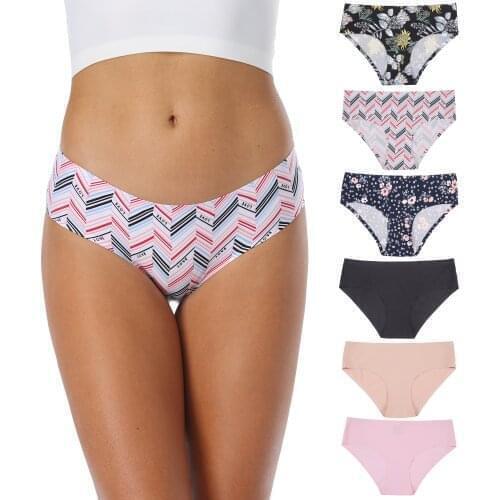3PCS Sexy Women Underwear High Quality Women Panties Seamless Underwear Solid low-Rise Female Lingerie