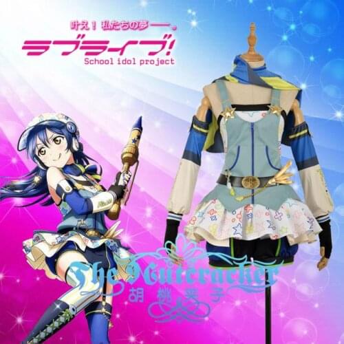 Anime!Lovelive Crayon/Painter Awakening Sonoda Umi Lolita Dress Cosplay Costume Custom-made For Women Free Shipping