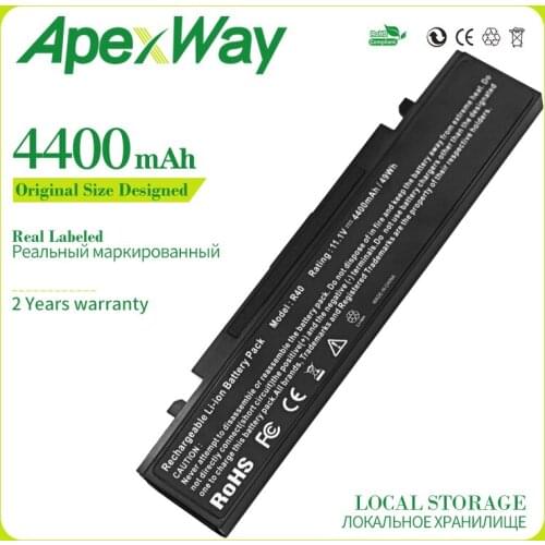 Apexway 6 cells battery for Samsung aa-pb4nc6b P460 P50 P560 P60 Q210 R40 R410 R45 R460 R510 R560 R60 R610 R70 X360 X60 X65 X460