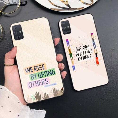 Girls Helping Each Other Phone Case For Samsung S6 7edge 8 9 10e 20plus S20 Ultra Note8 9 10pro A72018 Tempered Glass