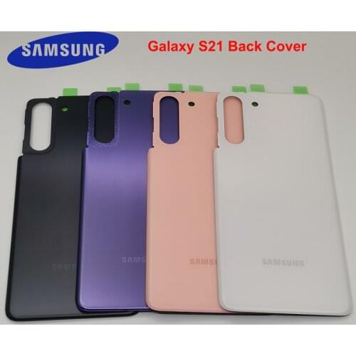 Samsung Galalxy S21 Back Cover Rear Door Housing Case Replacement S21 Back Battery Cover for Galaxy S21 5G SM-G9910 phone case