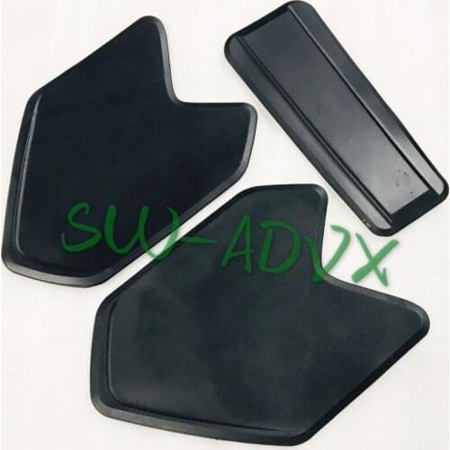 Black Rubber Motorcycle Tank Traction Side Pad for R1200GS/LC/ADV 2013-2019