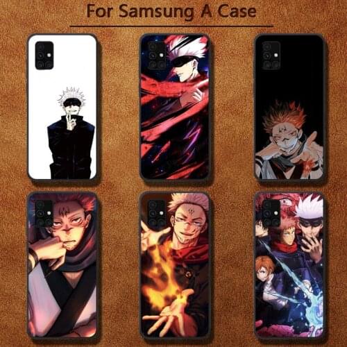 Conjuration back Gojo Satoru Knotweed Anime Phone Case for Samsung A91 01 10S 11 20 21 31 40 50 51 52 70 71 72 80 A2 CORE A10