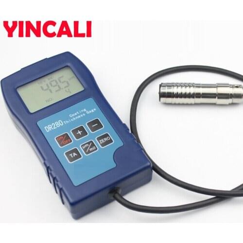 Dual purpose Coating Thickness Gauge Tester DR280 Dry Film Coating Thickness Meter using Magnetic and Eddy Current Method